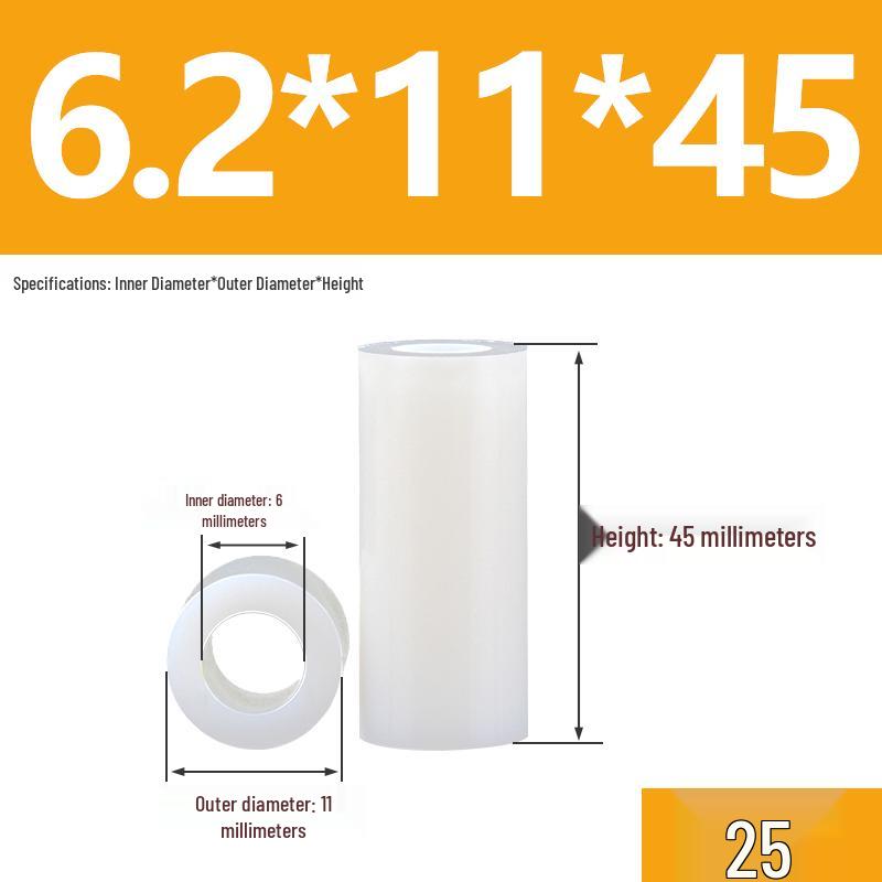 Plastic Insulating Spacer Sleeves M5-M12