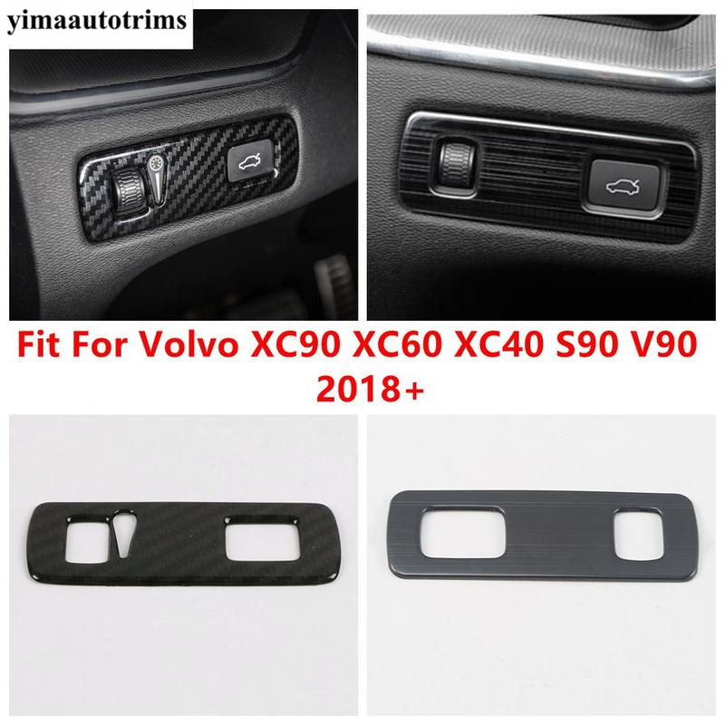 Headlight Switch Head Light Lamp Adjust Button Cover Trim For Volvo XC90 XC60 XC40 S90 V90 2018 - 2025 Accessories Interior Kit