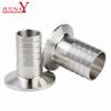 6mm/8mm/10mm/12mm/19mm/51mm Stainless Steel SS304 Sanitary Hose Barb Pipe Fitting Ferrule OD 50.5mm-64mm fit 1.5" 2" Tri Clamp