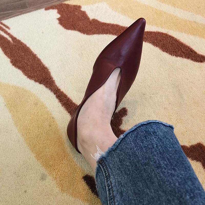 Модные туфли на плоской подошве с острым носком, женская обувь, дизайнер, новинка 2024 года, трендовые повседневные туфли-лоферы, удобная брендовая модная женская обувь однотонного цвета Zapatos