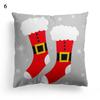 45*45cm Decorative Cushion Cover Christmas Santa Claus Pillow Cover Christmas Decoration Pillowcase Cushions For Sofa Home Gifts