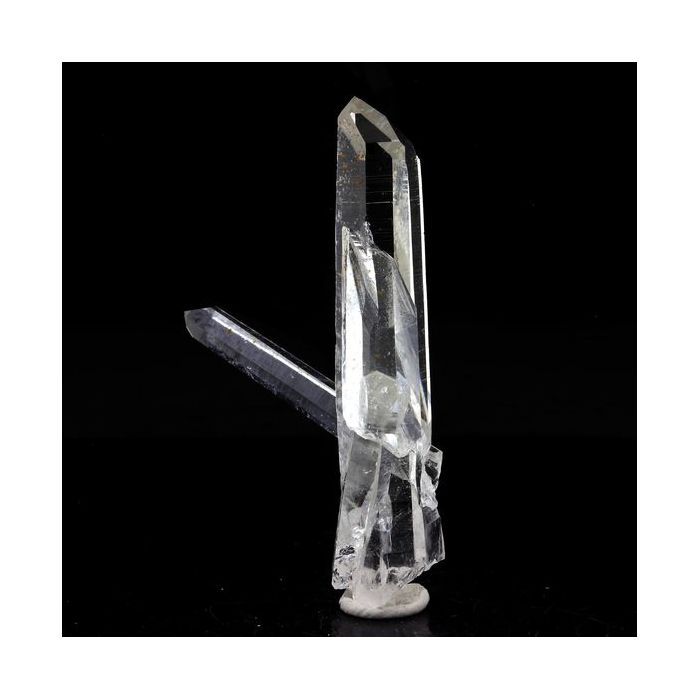 Pierres et Minéraux. Quartz. 43.0 ct. La Gardette Mine, Bourg d'Oisans, Isère, France.