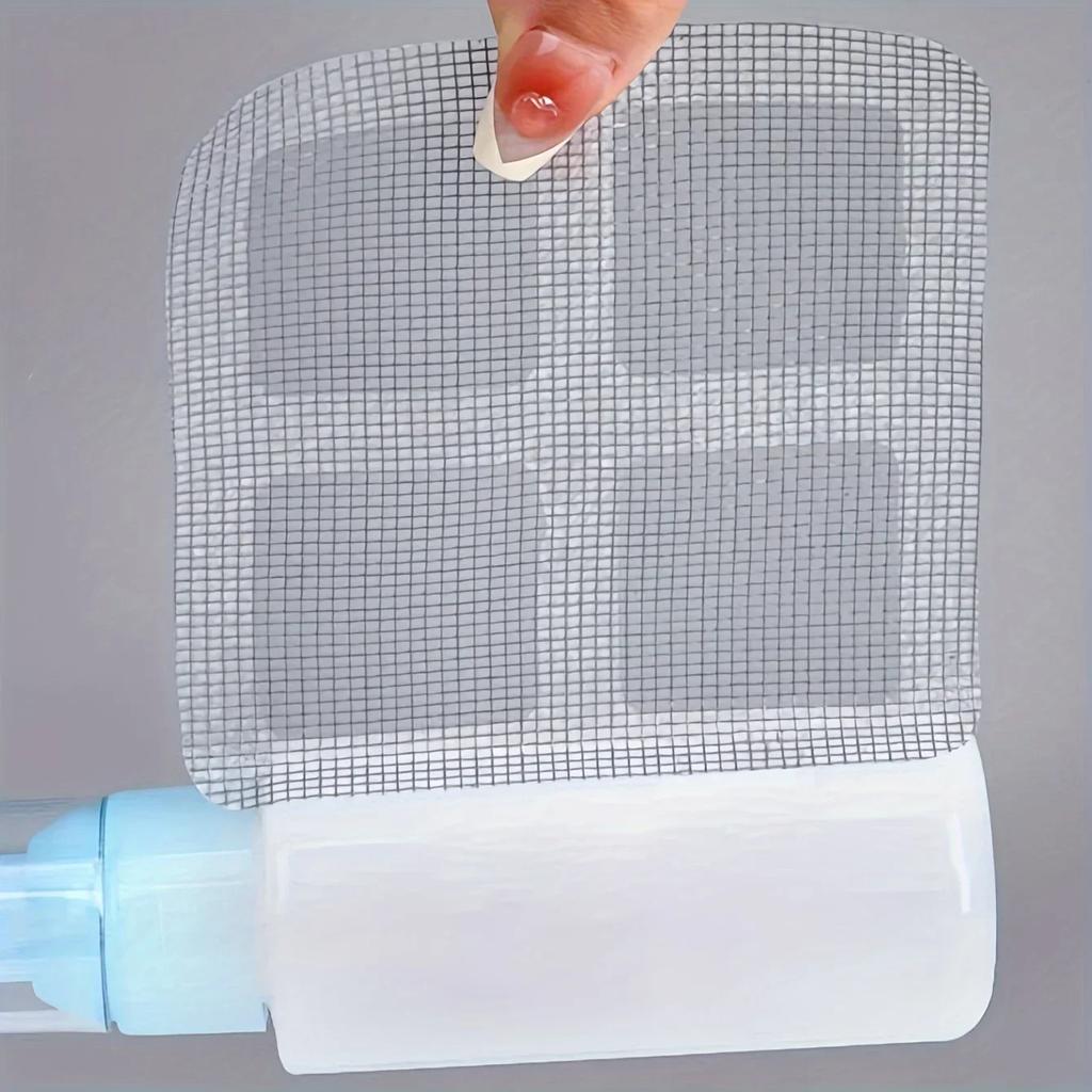 20Pcs Disposable Hair Catcher for Shower Mesh Shower Drain Covers Floor Sink Strainer Filter Mesh Sticker Bathroom Accessories