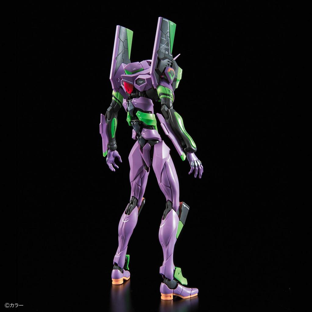 BANDAI SPIRITS RG Evangelion Humanoid Decisive Battle Weapon Android Evangelion Unit 01 Plastic Model General-purpose Color-coded