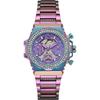 Женские кварцевые часы из нержавеющей стали Fusion Purple GW0552L4
