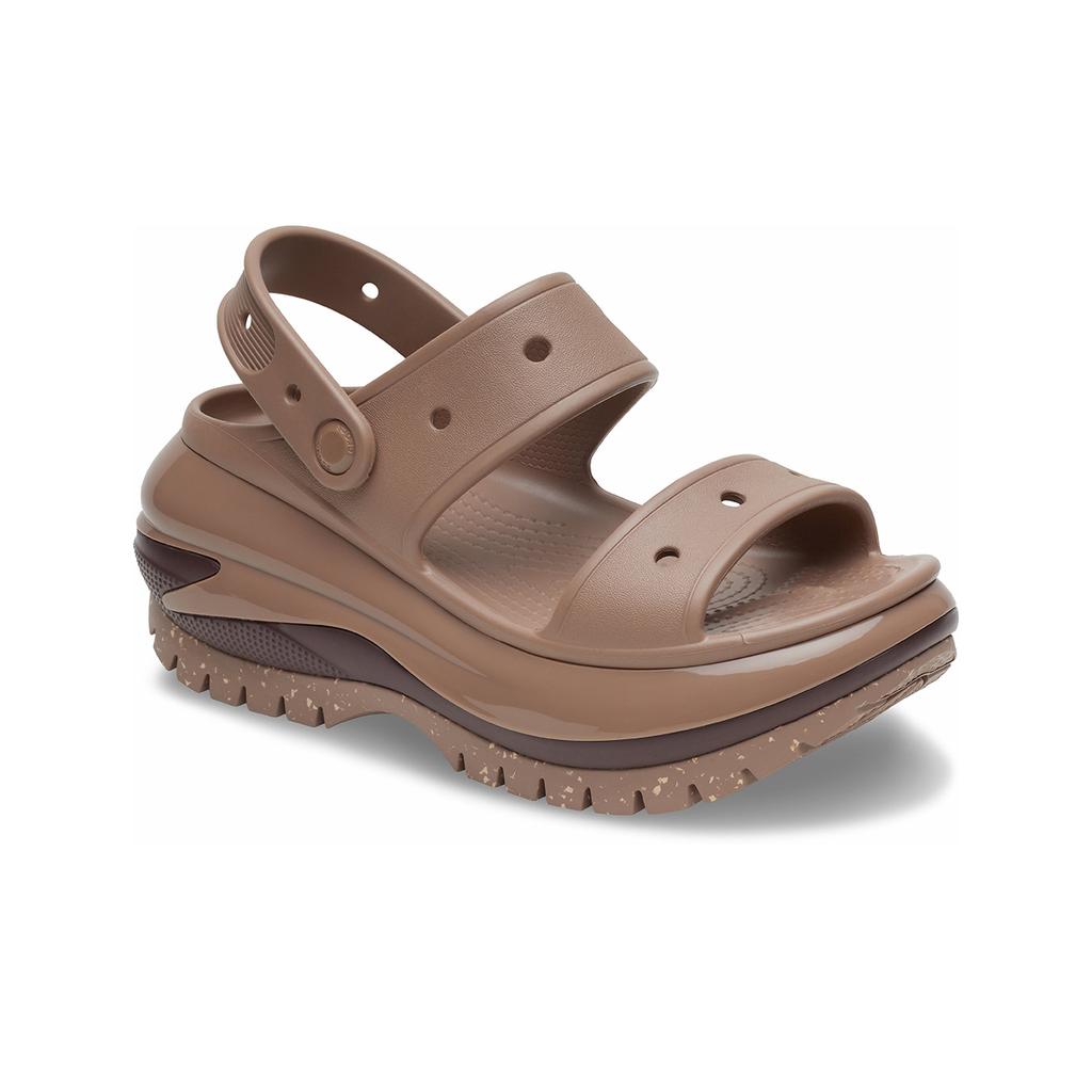 Crocs Классические легкие колесные сандалии на толстой подошве женские латте