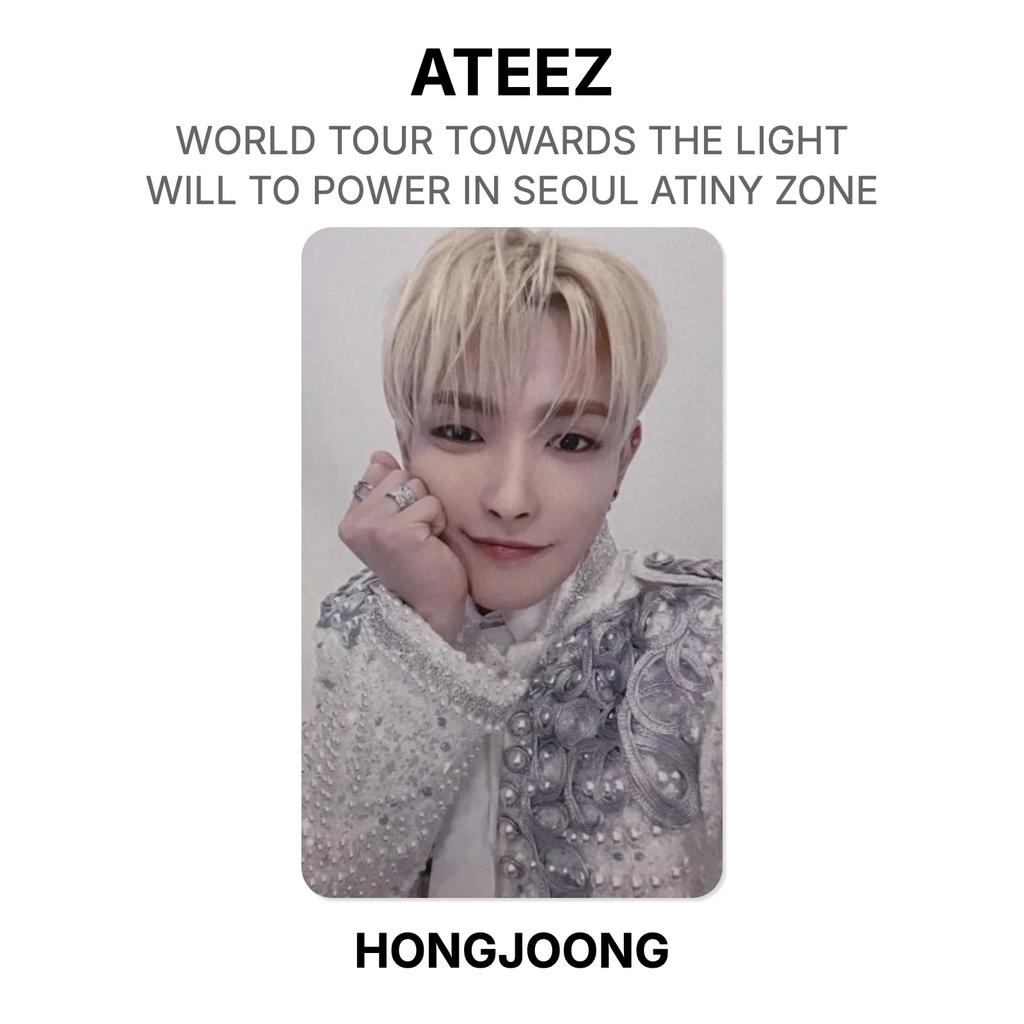 ATEEZ МИРОВОЙ ТУР К СВЕТУ : WILL TO POWER В СЕУЛЕ ATINY ZONE Официальная фотокарточка