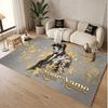 Custom Rug Elvis Presley Pattern Print Name Text Soft Non‑Slip Floor Carpet for Home Indoor Decoration
