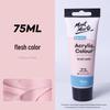 Montmartre 75ml Waterproof Non-Fading Acrylic Paint Set: Perfect for Children’s Textiles and Art Projects, Sunscreen Formula