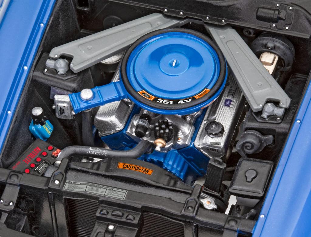 German Revell 71 Mustang Boss 351 Plastic Model 07699 1/25