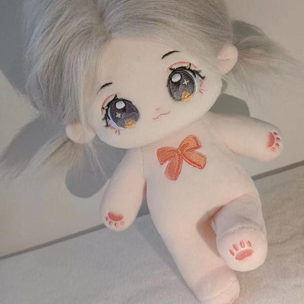 20cm Cute Plush Doll Dress Up Clothes Set Cartoon Plush Toy Model Figures Stuffed Doll Pillow Xmas Birthday Gifts