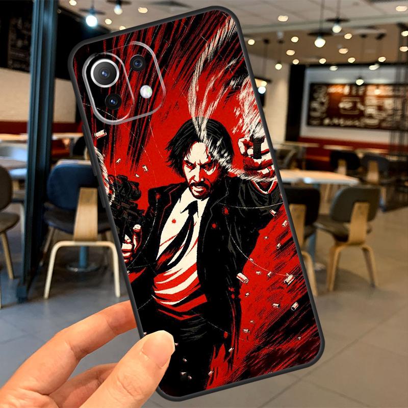 Чехол John Wick для Xiaomi 14T Pro 11T 12T 13T 13 14 15 Ultra POCO X7 Pro X3 X5 X6 F5 F6 M6 Pro Чехол