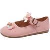 Lightweight and Breathable Cute Flat-bottomed Shallow-mouth Single Shoes for Women's 2025 New Spring and Autumn with Skirt Round Head Soft-soled Mary
