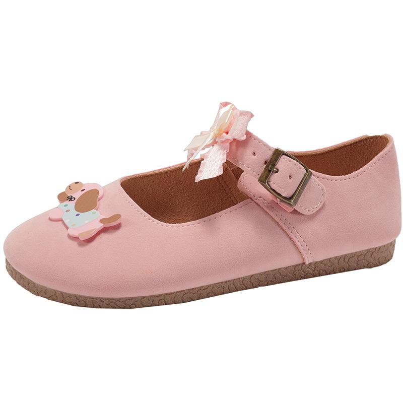 Lightweight and Breathable Cute Flat-bottomed Shallow-mouth Single Shoes for Women's 2025 New Spring and Autumn with Skirt Round Head Soft-soled Mary
