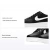 Детские кроссовки Air Force 1 GS черно-белые CT3839-002