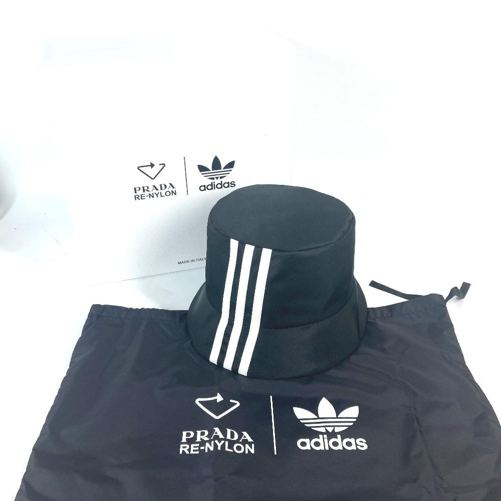 Prada 2HC137 Трехполосный bucket hat от adidas, коллаборация. Неиспользованный