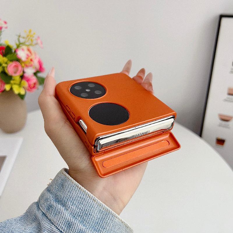 Magnetic Solid Color Huawei Pocket2 Case - Drop-Proof, Foldable, Screen & PC Hard Protective Cover