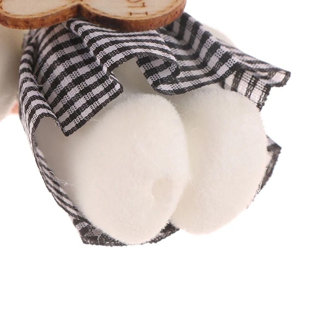 10pcs/bag Plush Doll Mini Bear Flower Bouquet Plush Animal Cartoon Bouquet Doll Girl Birthday Gift