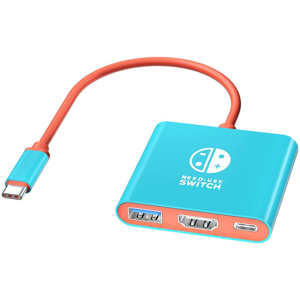 USB-концентратор Switch dock Switch direct TV output Switch сменный кабель Switch dock HDMI-кабель 3-в-1 Switch Switch OLED Laptop Tablet Совместимо с