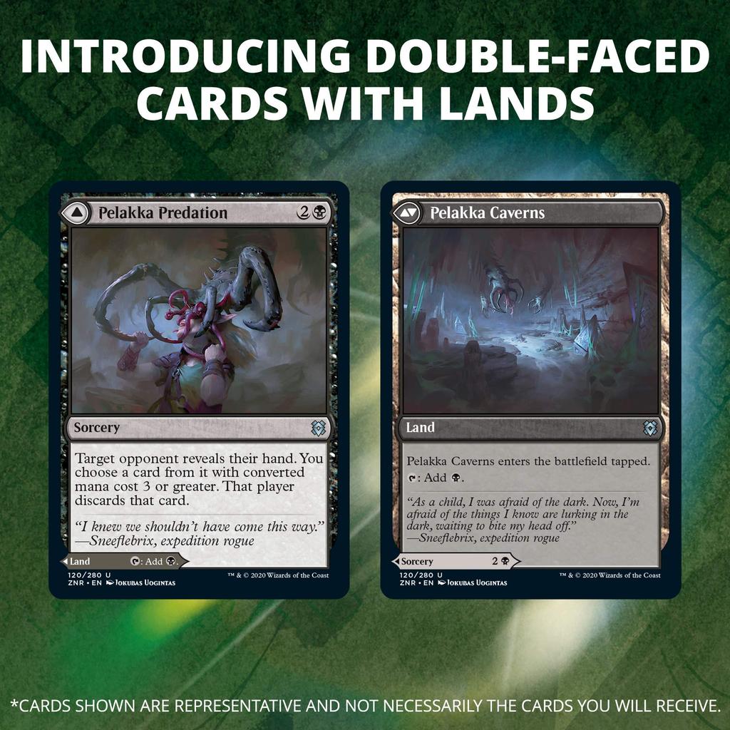 The Gathering Zendikar Rising Draft Booster английская версия 36 комплектов MTG Trading Card Wizards of the Coast Magic (BOX)