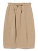 B:MING LIFE STORE by BEAMS Women's Water-Repellent Cocoon Skirt (Sizes S-M) Beige, Size S