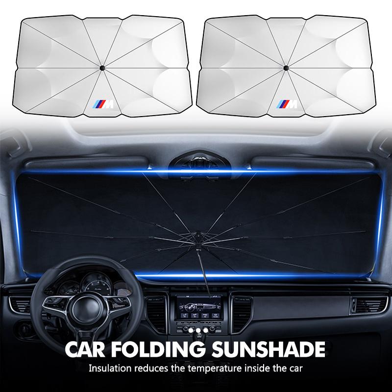 Folding Car Windshield Sun Shade Visor Protector UV Sun Parasol For BMW M 1 3 4 5 6 7 Series X1 X3 X4 X5 G20 G38 F48 E36 E39 OZ3