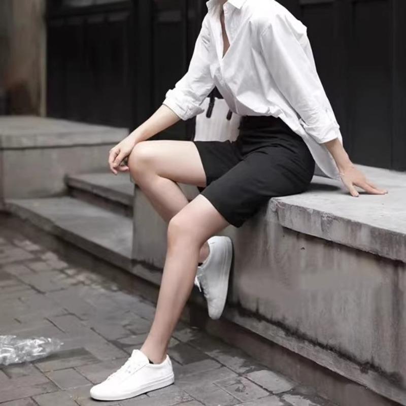 Новые маленькие белые туфли женские туфли на плоской подошве кожаные повседневные туфли одинарные туфли классические универсальные парные кеды женские