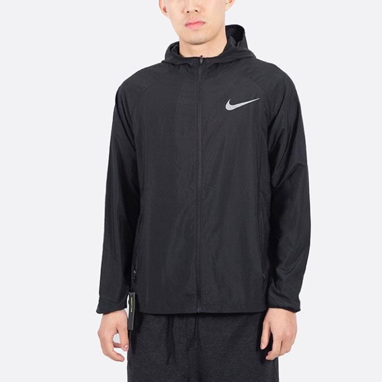 Nike Essential Quick-Dry Спортивная ветровка Мужская верхняя одежда Черный CD8347-010