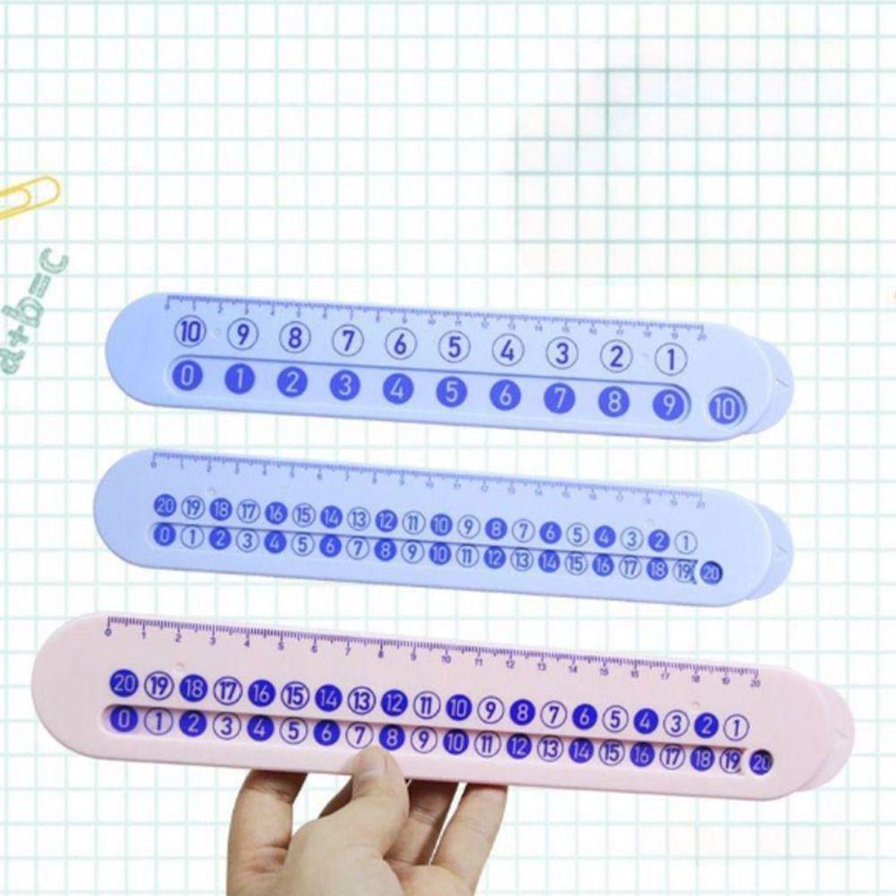 Канцелярские принадлежности Линейка для разложения чисел Раннее образование Линейка для учеников Прямая линейка для учеников