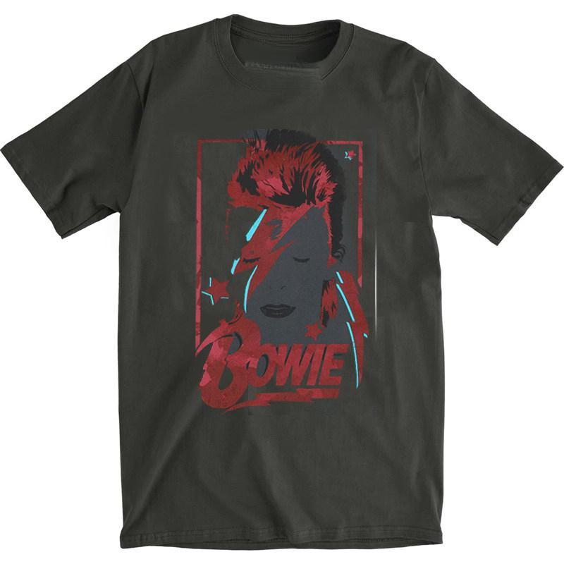 David Bowie Graphic Vintage Unisexs TShirt Unisexs Womens Cotton Y2k Fashion Popular Tee High Quality 2026 Summer T Shirt