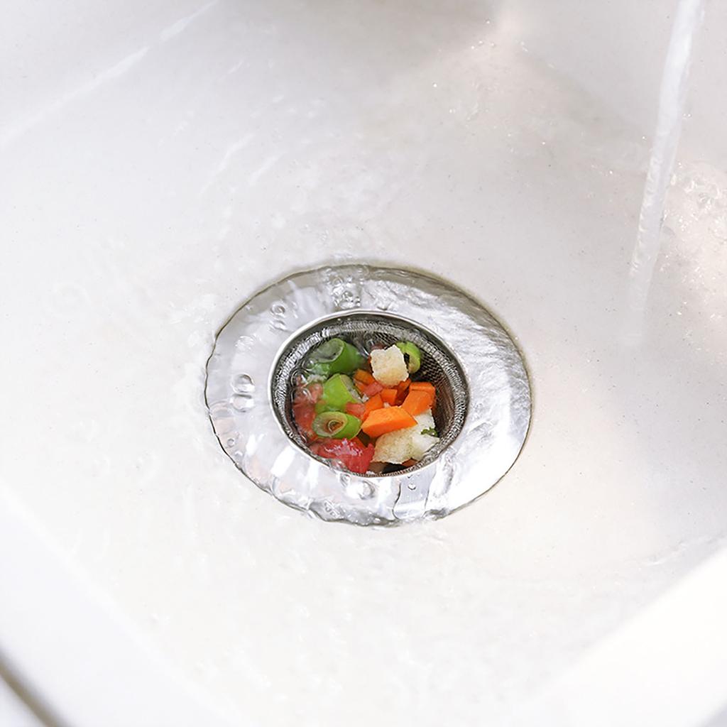 Фильтр для кухонной мойки, Раковина из нержавеющей стали, Сборщик продуктов для большинства раковин, Фильтр для корзины для кухонной мойки