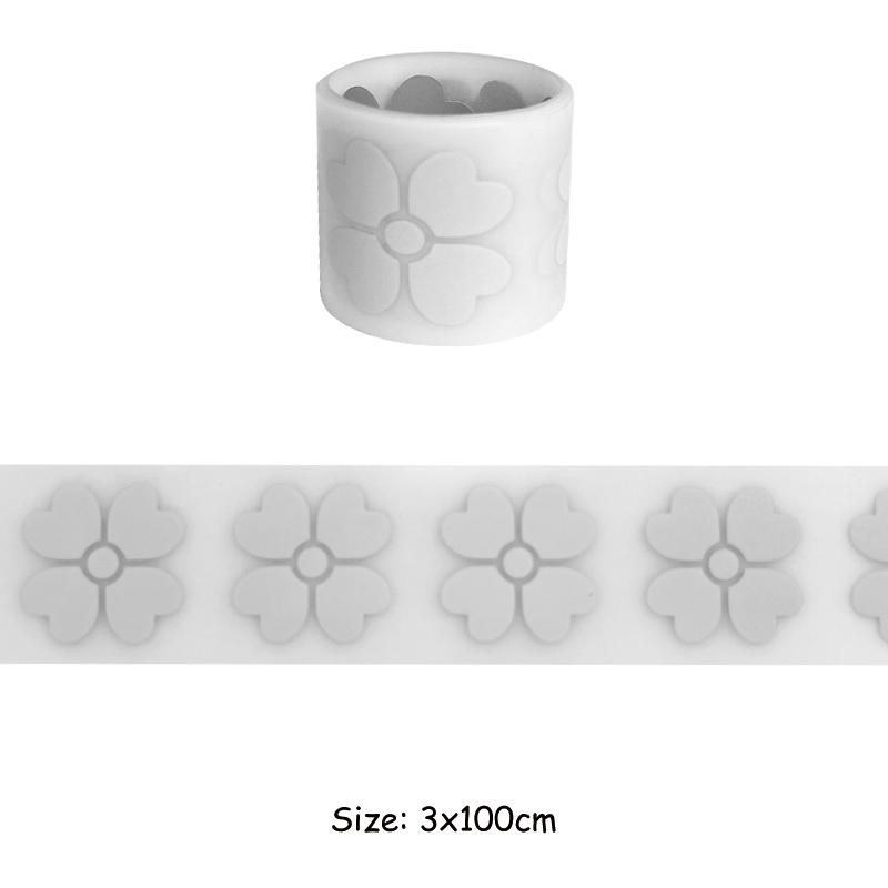 Reflective Vinyl Film Clothing Stickers 3x100cm Tapes Heat Transfer Diy Clothes Stickers Parches Ropa Hoodies Iron On Patches