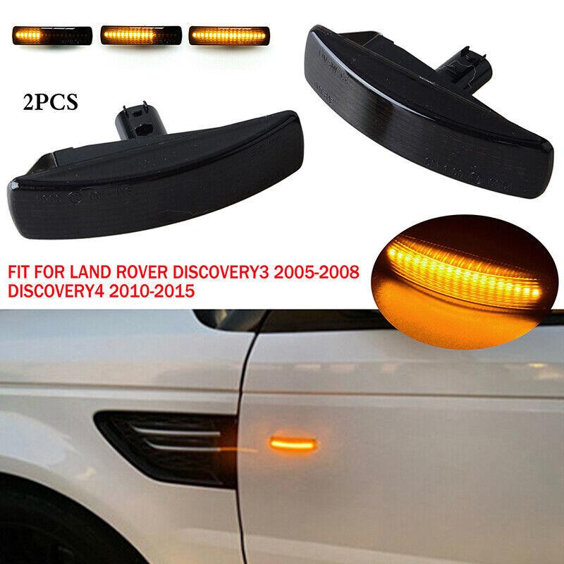 For Range Rover Sport L320 LR2 LR3 LR4 LED Side Door Marker Signal Light 05-18