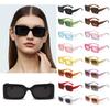 UV400 Protection Retro Sunglasses for Women Men Vintage Shades Y2K Sun Glasses Rectangle Sunglasses