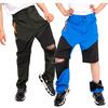 Waterproof Boy Girl Kids Pants Summer Trousers Sporty Climbing Leggings Children Patchwork Soft Shell Outfits Autumn