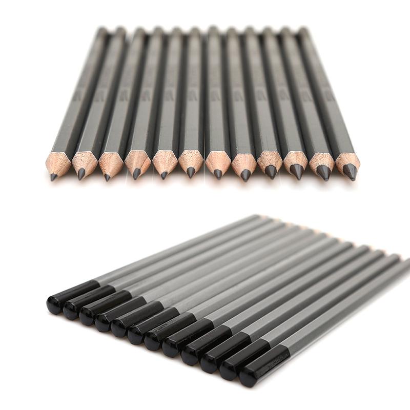 Набор из 24 карандашей для рисования, карандаши для художественных эскизов, 14B-9H, графитовые карандаши с растушевкой