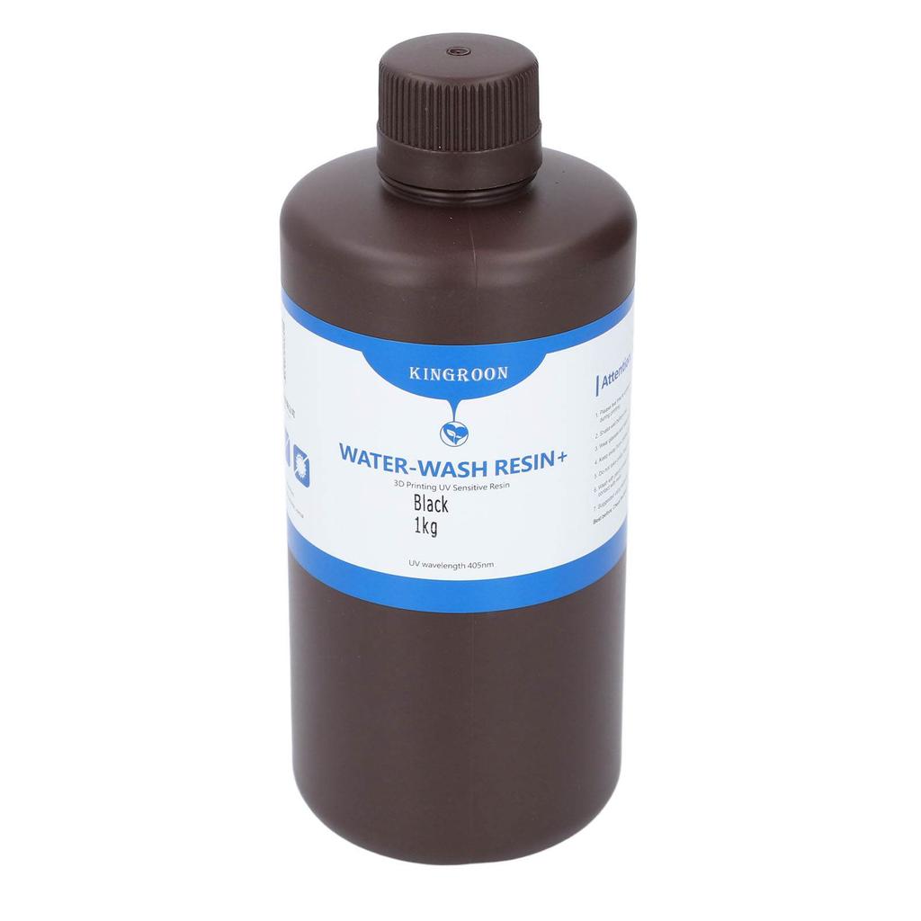 Смола для 3D-принтера, литьевая фотополимерная УФ-отверждаемая смола для LCD DLP SLA 3D-принтера, черная, 1000 г