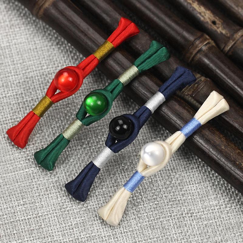 Hengmeihe Jade Cheongsam Hanfu Button - Декоративный аксессуар в этническом стиле