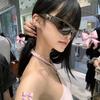 Солнцезащитные очки нового стиля для женщин Модные трендовые защита UV400 Для улицы Солнцезащитные очки Женские