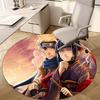 1Pc Naruto Circular Rug Office Decorative Carpet For Living Room Bedroom Door Mat Floor Carpet Computer Chair Area Rug
