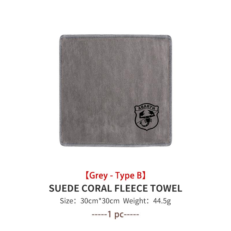 Car Styling Washing Super Absorbent Deer Skin Towel Auto Interior Washing Tool For Abarth FIAT 500 FR Doblo Ducato Freemont Idea V3