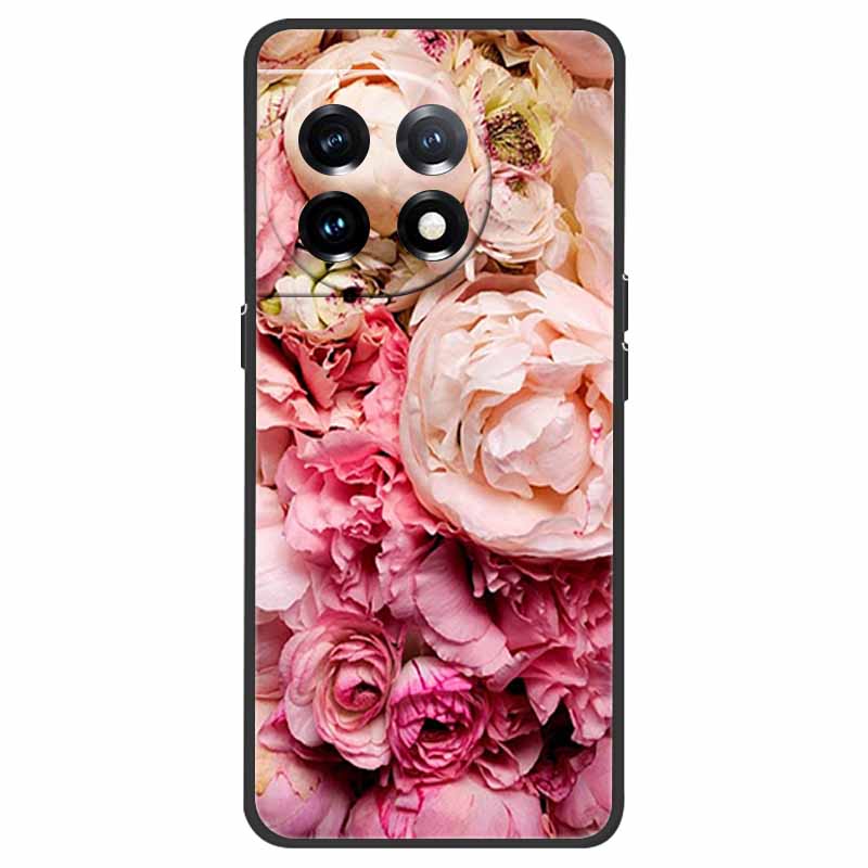 Чехол для OnePlus 11 OnePlus11 5G Ударопрочный Мягкий Силикон ТПУ Задняя Крышка Для OnePlus 11 One Plus 11 5G Чехлы для Телефона Милый Кот Волк