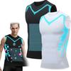 New Version Energxcel Ionic Shaping Vest, Comfortable and Breathable Ice-Silk Fabric for Men To Build A Perfect Body