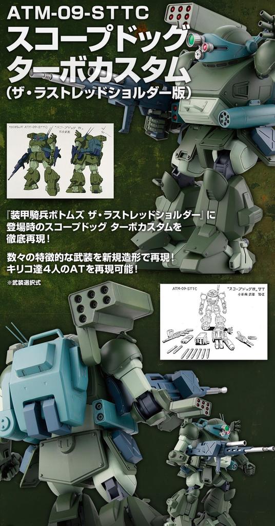 BANDAI SPIRITS Armored Trooper Votoms Scope Dog Turbo Custom Last Red Shoulder Shop 1/20 ATM-09-STTC (Версия) [Только онлайн]
