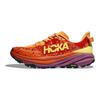 HOKA One One Speedgoat 6 Удобные Нескользящие Прочные Низкие Кроссовки для Бега Мужские Кроссовки для Бега Оранжево-Красные 1147830-SRBT