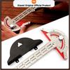 Xiaomi 10/15/20in Angle Gauge Measurement Stainless Steel Precision Multifunctional Angle Protractor Adjustable Protractor Angle Finder