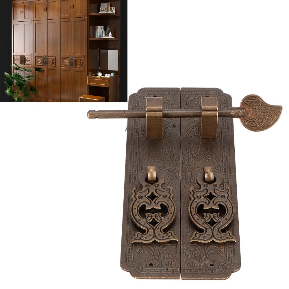 Retro Door Handle Kit Heavy Cabinet Pull Handle Hardware Furniture Handle Set Dresser