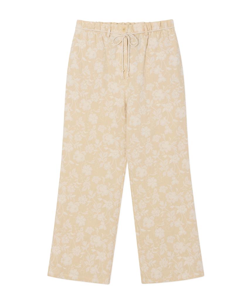 FUNFROMFUN Peppy Banding Pants, Beige
