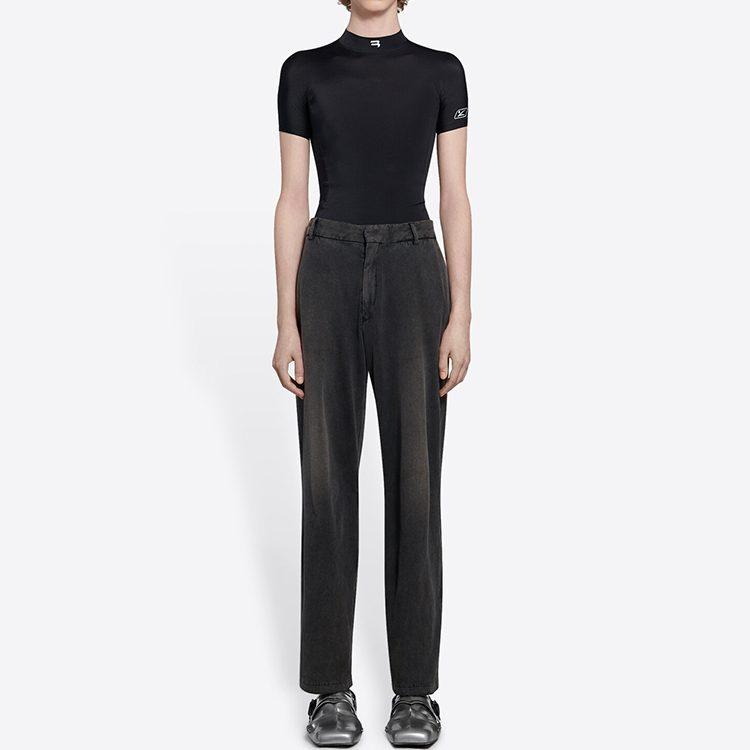 Balenciaga Worn Out Cotton Knit Trousers 662403TAV041000