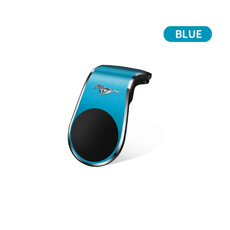 Car Magnetic L-shaped AMG Badge Car Dedicated GPS Phone Holder Car Goods For Ford Focus Mondeo Kuga Fiesta MK7 Escort Explorer Edge 2 4 MK2